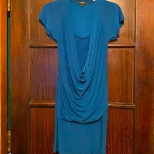 Teal Spandex Dress Size Small